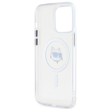 KARL LAGERFELD ETUI DO MAGSAFE DO IPHONE 14 PRO MAX Z WYKOŃCZENIEM