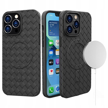 HURTEL ETUI PLECIONE DO MAGSAFE WOVEN CASE DO IPHONE 15 PRO WYSOKA OCHRONA