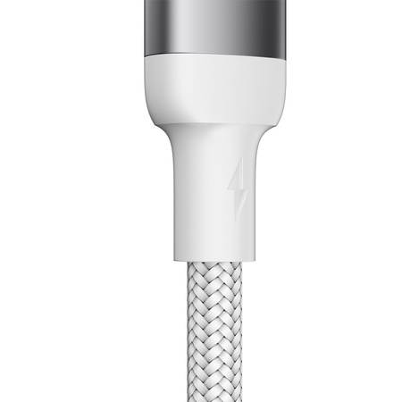 Joyroom kabel USB - micro USB 2.4A do szybkiego ładowania i transferu danych 2 m biały (S-UM018A10)