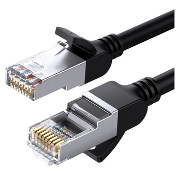 UGREEN KABEL ETHERNET CAT 6 U/UTP RJ45 DO ROUTERA KOMPUTERA 1M OKRĄGŁY