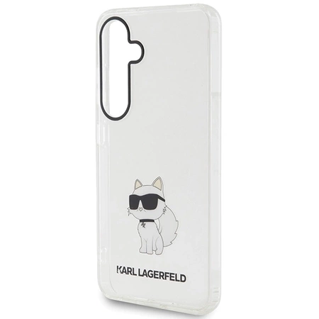 Etui Karl Lagerfeld IML Choupette na Samsung Galaxy S24+ - przezroczyste