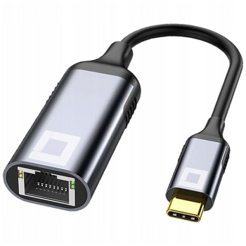 CO2 PRZEJŚCIÓWKA USB-C ETHERNET ADAPTER KARTA SIECIOWA LAN GIGABIT RJ45 1000MBPS