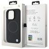BMW BMHMP16X23RTPK iPhone 16 Pro Max 6.9 czarny/black hardcase Sign Leather Half Textured And Circle MagSafe
