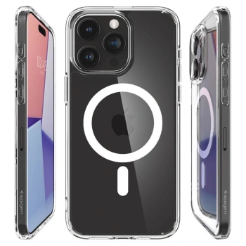 SPIGEN POKROWIEC CRYSTAL HYBRID DO IPHONE 15 PRO MAX Z MAGNETYCZNYM DO