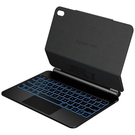Etui Typecase Edge z klawiaturą do iPad 11" (A16) 2025 / iPad 10.9" 2022 czarny