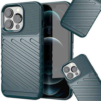 THUNDER CASE ELASTYCZNE PANCERNE ETUI DO IPHONE 13 PRO ODPOWIEDNIA OCHRONA