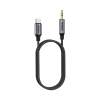 FONENG kabel BM31 USB-C - JACK 3.5MM 1M Czarny