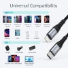 CHOETECH KABEL USB-C DO LIGHTNING DO IPHONE 12 13 14 15 480MB/S 1.2M MFI