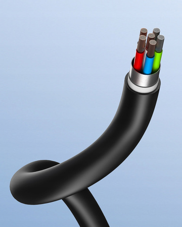 INNOSTYLE JAZZY KABEL USB-C LIGHTNING MFI SZYBKIEGO ŁADOWANIA DO IPHONE KEVLAR 1M NIEBIESKI