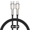 BASEUS KABEL USB-C DO DO LIGHTNING 20W DO IPHONE 12 13 14 0,25M SZYBKI