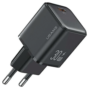 USAMS ŁADOWARKA SIECIOWA 1xUSB-C PD30W 3A DO TELEFONÓW Z TECHNOLOGIĄ PD3.0