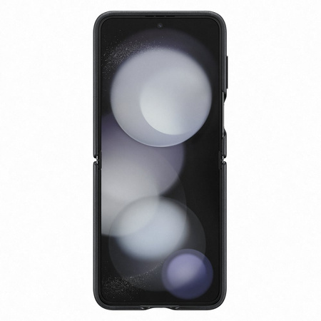 Etui z ekoskóry do Samsung Galaxy Z Flip 5 - czarne