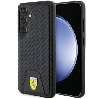 FERRARI ETUI DO SAMSUNG GALAXY S24 S921 HARDCASE ZAWANSOWANA OCHRONA CARBON