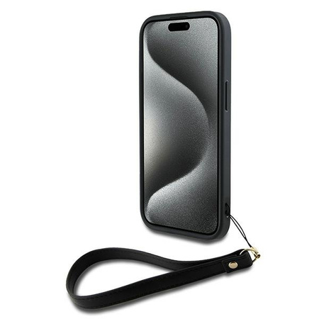 DKNY ETUI HARDCASE DO IPHONE 14 15 136.1 Z OPASKĄ NA NADGARSTEK LOGO