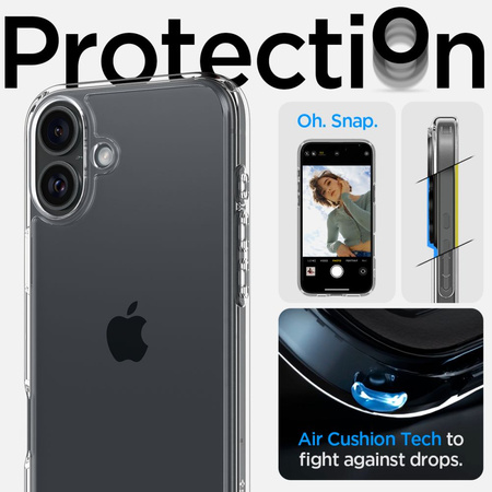 SPIGEN ETUI ULTRA HYBRID DO IPHONE 16 ZAPEWNIA OCHRONĘ I ELEGANCKI WYGLĄD