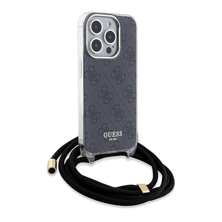 GUESS POKROWIEC CROSSBODY DO IPHONE 15 PRO MAX 6.7 HARDCASE Z WZOREM 4G