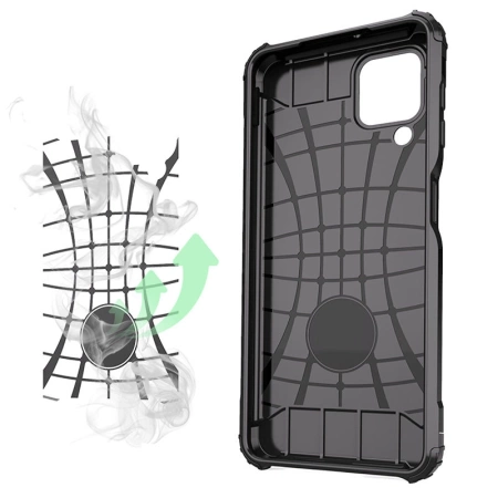 HURTEL HYBRID ARMOR ETUI DO SAMSUNG GALAXY A22 4G PANCERNE WYSOKIEJ