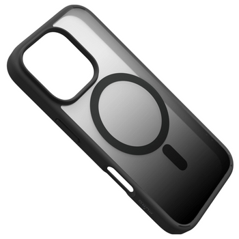 Etui silikonowe Puro Gradient MagSafe do iPhone 16 Pro Max - czarne