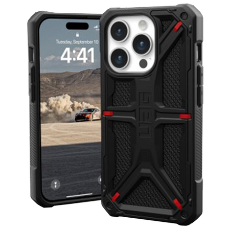 UAG Monarch - obudowa ochronna do iPhone 15 Pro Max (kevlar black)