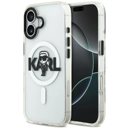 KARL LAGERFELD ETUI IML KARL SKETCH LOGO MAGSAFE DO IPHONE 17 LUKSUSOWA