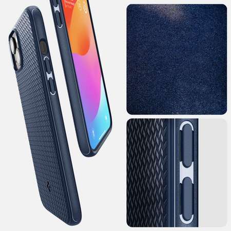 Spigen Mag Armor MagSafe, navy blue - iPhone 15 Plus