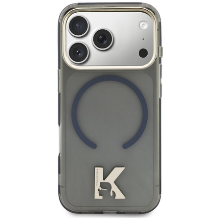 Etui Karl Lagerfeld IML K Head Logo      MagSafe do iPhone 17 Pro Max czarny