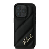KARL LAGERFELD ETUI HARDCASE DO IPHONE 16 PRO QUILTED Z DEKORACYJNYM WZOREM