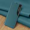 Eco Leather View Case elegancki futerał etui z klapką i funkcją podstawki Samsung Galaxy A72 4G zielony