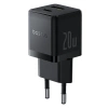BASEUS ŁADOWARKA SIECIOWA 20W USB-C USB-A DO TELEFONÓW I URZĄDZEŃ SZYBKIE