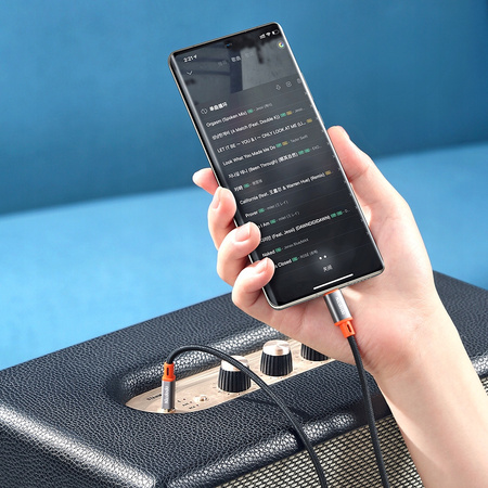 MCDODO KABEL USB C AUX ADAPTER PRZEJŚCIÓWKA MINI JACK 3,5 DO SAMSUNG DAC 1M