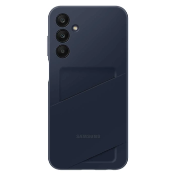 Etui Samsung Card Slot Case EF-OA256TBEGWW z kieszenią na karty do Samsung Galaxy A25 5G - czarno-niebieskie