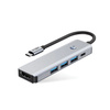 TECH-PROTECT HUB ADAPTER 5IN1 TYPE-C DO MACBOOK PRO AIR HDMI 4K 60HZ PD100W