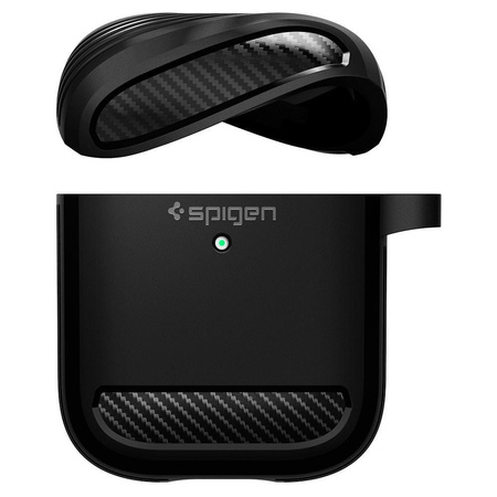 SPIGEN RUGGED ARMOR APPLE AIRPODS MATTE BLACK