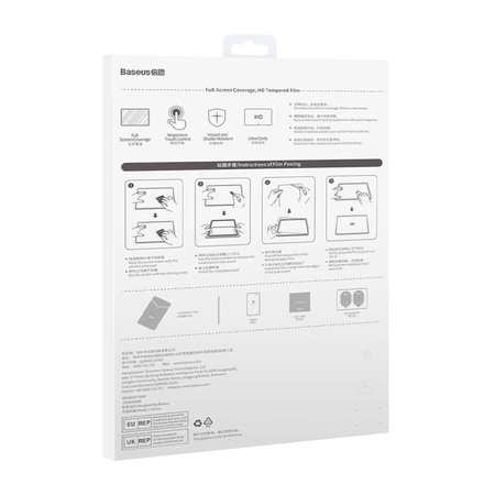 BASEUS SZKŁO HARTOWANE DO TABLETU HUAWEI MATEPAD PRO 11 0.3MM ANTYZARYSOWE
