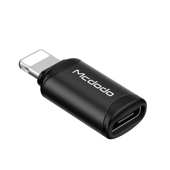 Adapter do telefonu Mcdodo przejściówka USB-C  do Iphone czarny