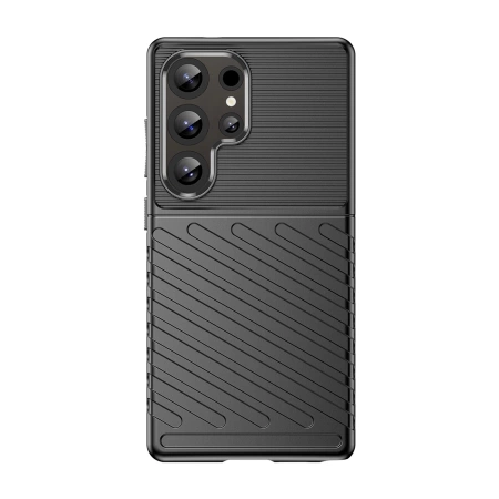 HURTEL ETUI CASE POKROWIEC SILIKONOWY DO SAMSUNG GALAXY S25 ULTRA PANCERNY