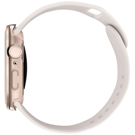 UNIQ ETUI VOUTE DO APPLE WATCH SERIES 10 46MM SZKŁO HARTOWANE RÓŻOWO-ZŁOTE