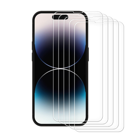 Joyroom Knight 2,5D FS TG 5x szkło iPhone 14 Pro Max na cały ekran (JR-DH08)