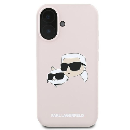 KARL LAGERFELD POKROWIEC MAGNETYCZNY DO IPHONE 16 PLUS HARDCASE SILIKONOWE