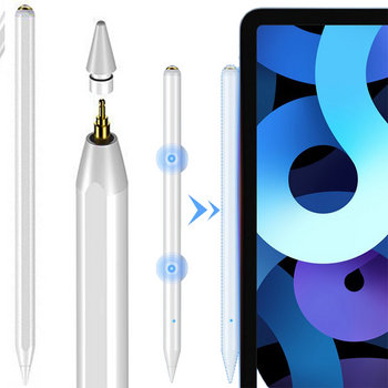 Choetech pojemnościowy rysik stylus pen do iPad (aktywny) biały (HG04)