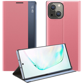 Sleep Case pokrowiec etui z klapką typu Smart Cover iPhone 13 różowy