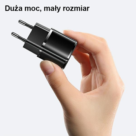 USAMS ŁADOWARKA 20W PD3.0 DO LIGHTNING IPHONE 12 13 14 15 SZYBKIE ŁADOWANIE