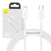 BASEUS KABEL USB-C DO LIGHTNING 20W PD DO TELEFONÓW APPLE 1.5M DO ŁADOWANIA