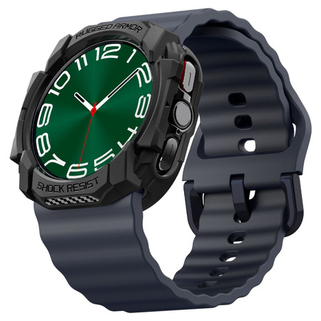 SPIGEN RUGGED ARMOR ETUI DO SAMSUNG GALAXY WATCH ULTRA 47 MM MATTE BLACK