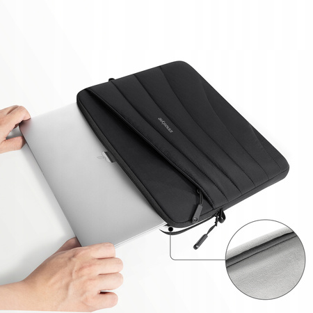 INNOSTYLE TORBA NA LAPTOPA 13 14 WODOODPORNA CARRYLITE ELASTIC STRAP CZARNA
