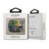 Guess GUA3HHFLB AirPods 3 cover niebieski/blue Flower Strap Collection