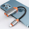 MCDODO PRZEJŚCIÓWKA ADAPTER LIGHTNING MINI JACK 3,5MM KABEL DO IPHONE 13 14