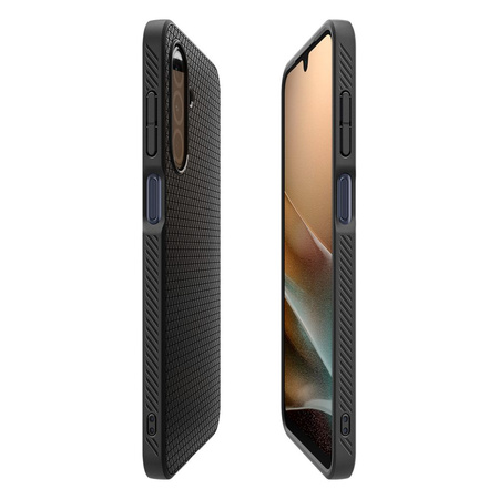 SPIGEN ETUI LIQUID AIR DO SAMSUNG GALAXY A26 5G MATTE BLACK ANTYPOŚLIZGOWE