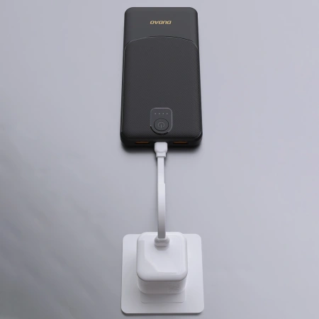Powerbank Dudao K10 10000mAh  2.4A 2 x USB-A - biały