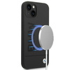 Etui BMW BMHMP14MSLBLBK iPhone 14 Plus 6,7" czarny/black hardcase Silicone Signature Logo Magsafe